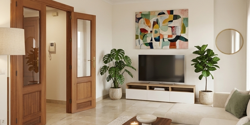 PISO DE DOS HABITACIONES Y DOS BAÑOS EN VALDEOLLEROS