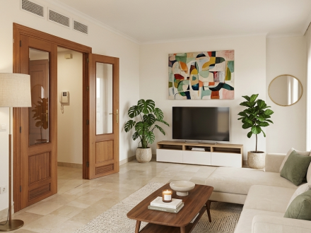 PISO DE DOS HABITACIONES Y DOS BAÑOS EN VALDEOLLEROS