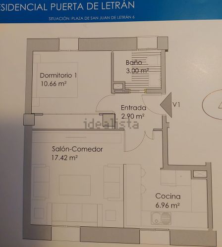 PISO A ESTRENAR EN PLAZA  SAN JUAN DE LETRÁN 7.