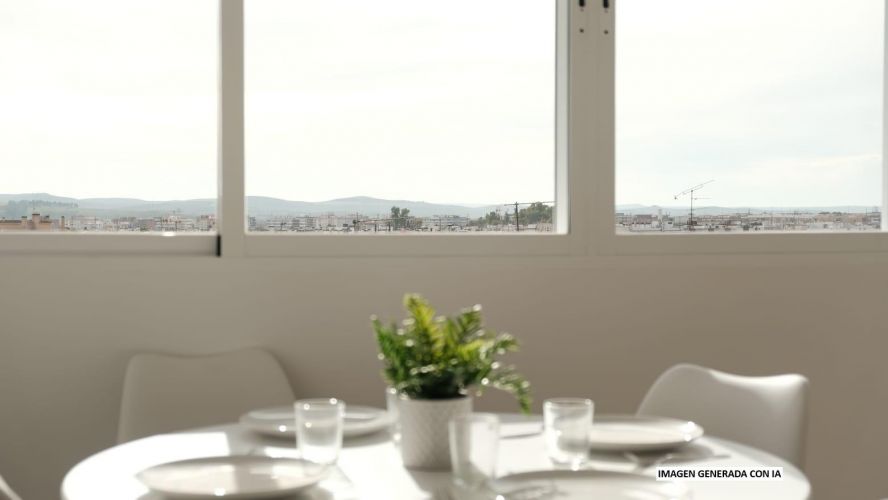 PISO A ESTRENAR EN CARLOS III CON PLAZA DE APARCAMIENTO Y ASCENSOR