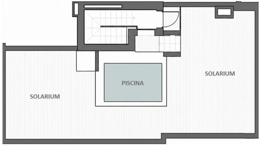 Espectacular ático dúplex de Córdoba. Prácticamente a estrenar y con una terraza solarium de 70 m2 con piscina privada