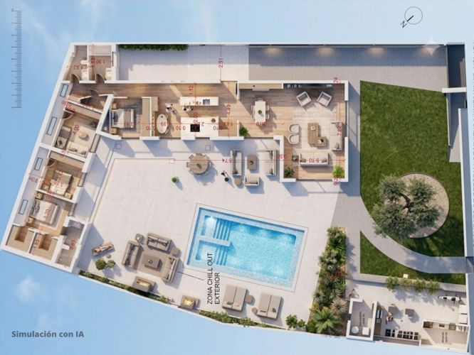 CHALET EN UNA SOLA PLANTA JUNTO AL COLEGIO LA SALLE