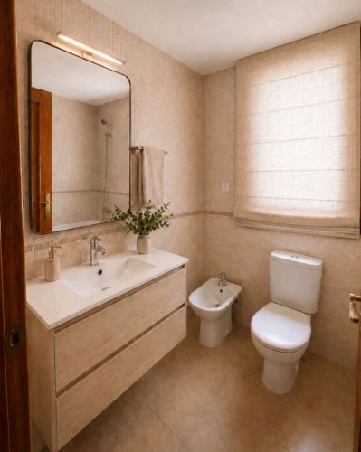 PISO DE DOS HABITACIONES Y DOS BAÑOS EN VALDEOLLEROS
